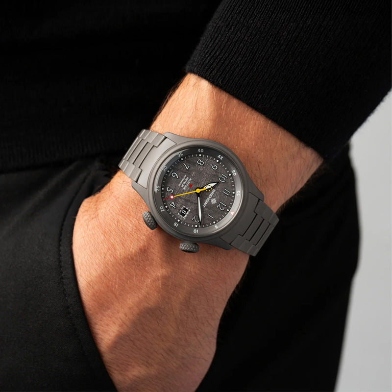 Bremont Altitude MB Meteor Stealth Grey Automatic 42mm Watch ALT42-MT-GRTI-GR-B