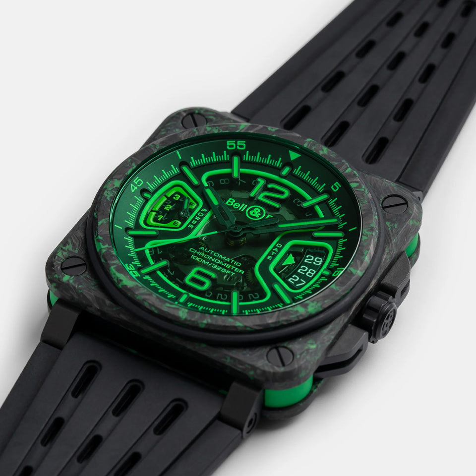 Bell & Ross BRX3 Chronometer 41mm Limited Edition Watch BRX3R-GN-CA/SRB
