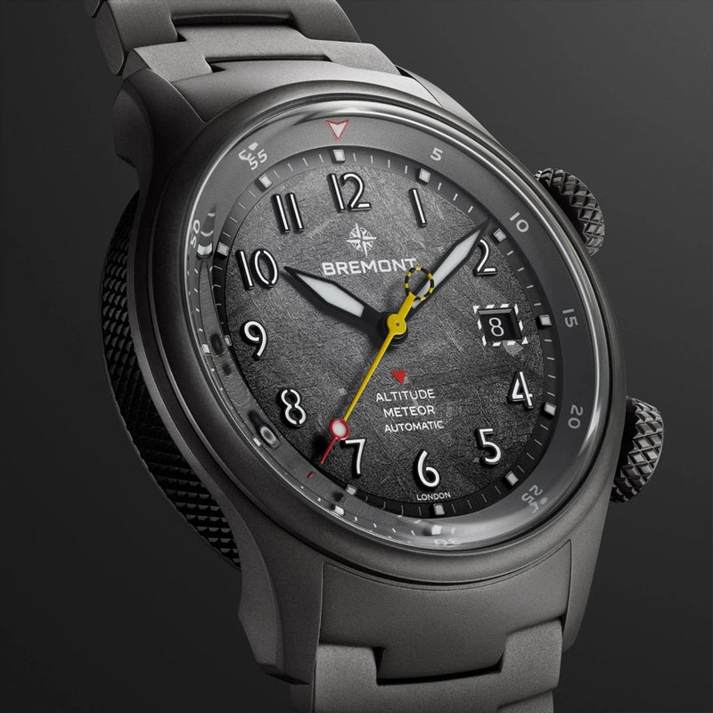 Bremont Altitude MB Meteor Stealth Grey Automatic 42mm Watch ALT42-MT-GRTI-GR-B