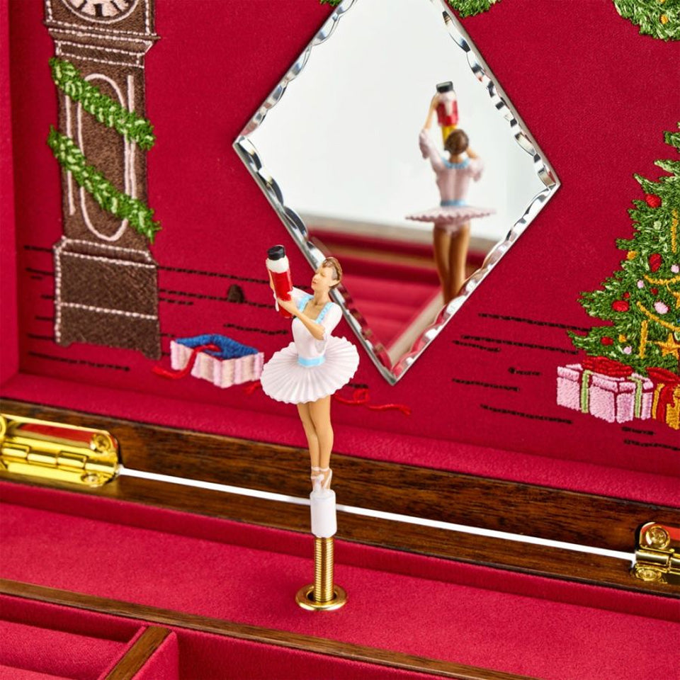 Wolf Nutcracker Ballet Musical Jewellery Box