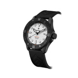 Bremont Supermarine Automatic Men's 43mm Watch SM43-DT-BKCER-WH-R-S