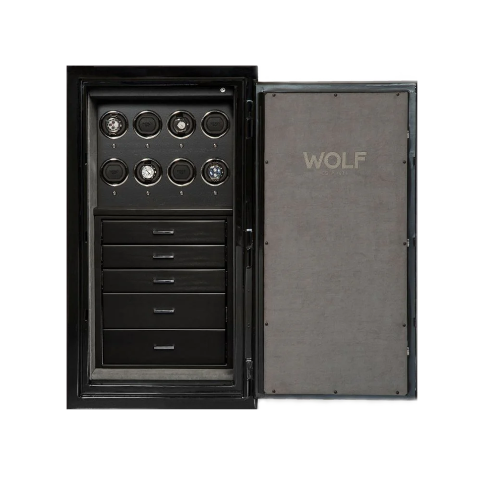 Wolf Atlas 8 Piece Metal Winder Safe