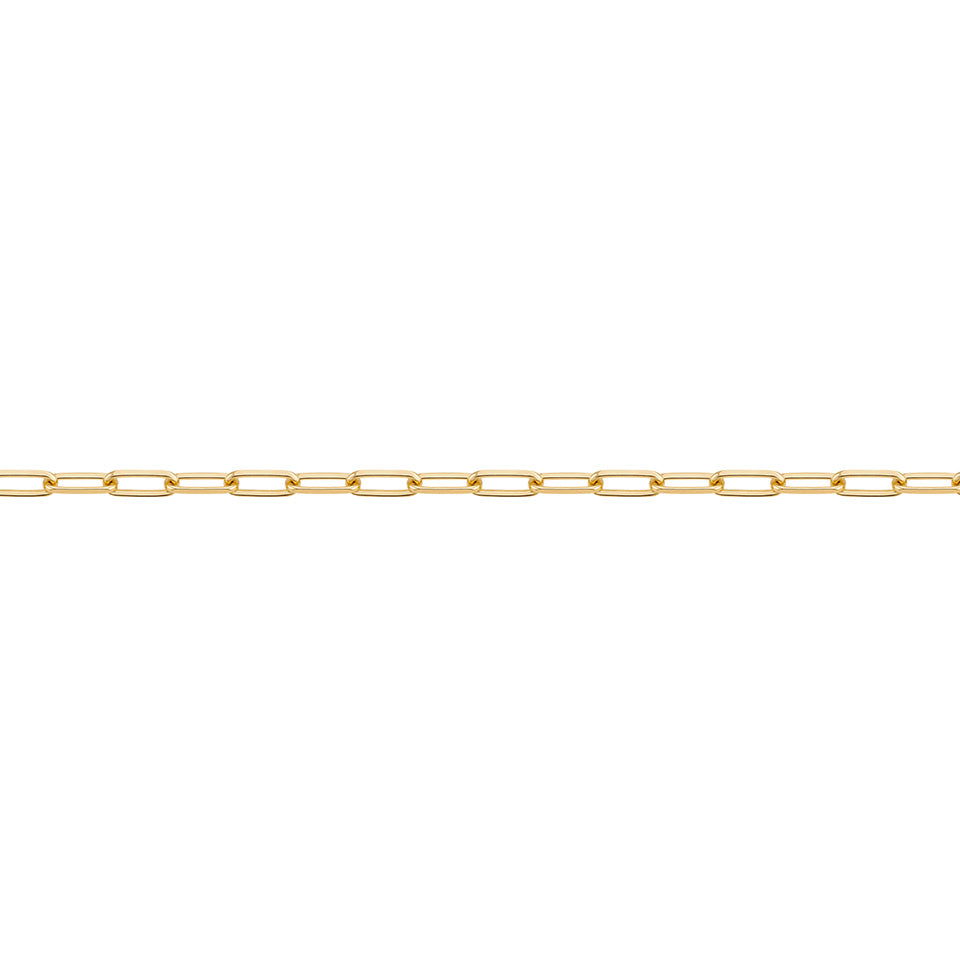 Paperclip Chain in 18ct Yellow Gold