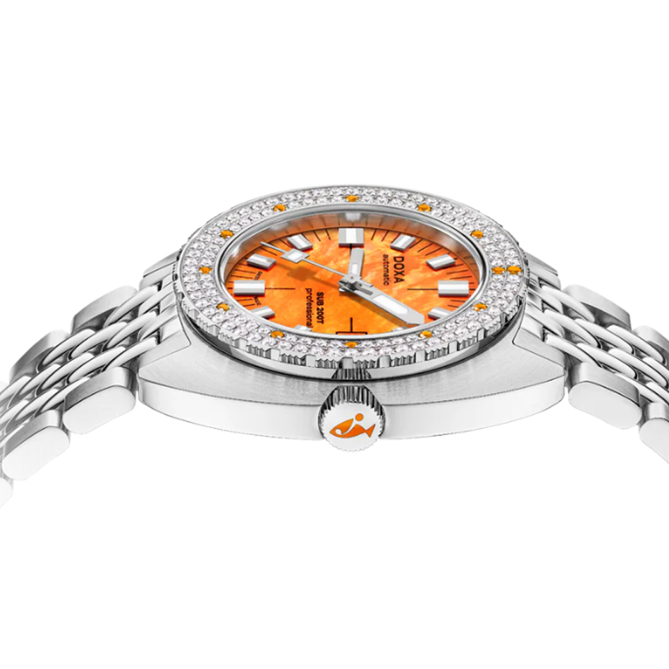 DOXA Sub 200T Diamonds Professional Watch 804.10D.351.10