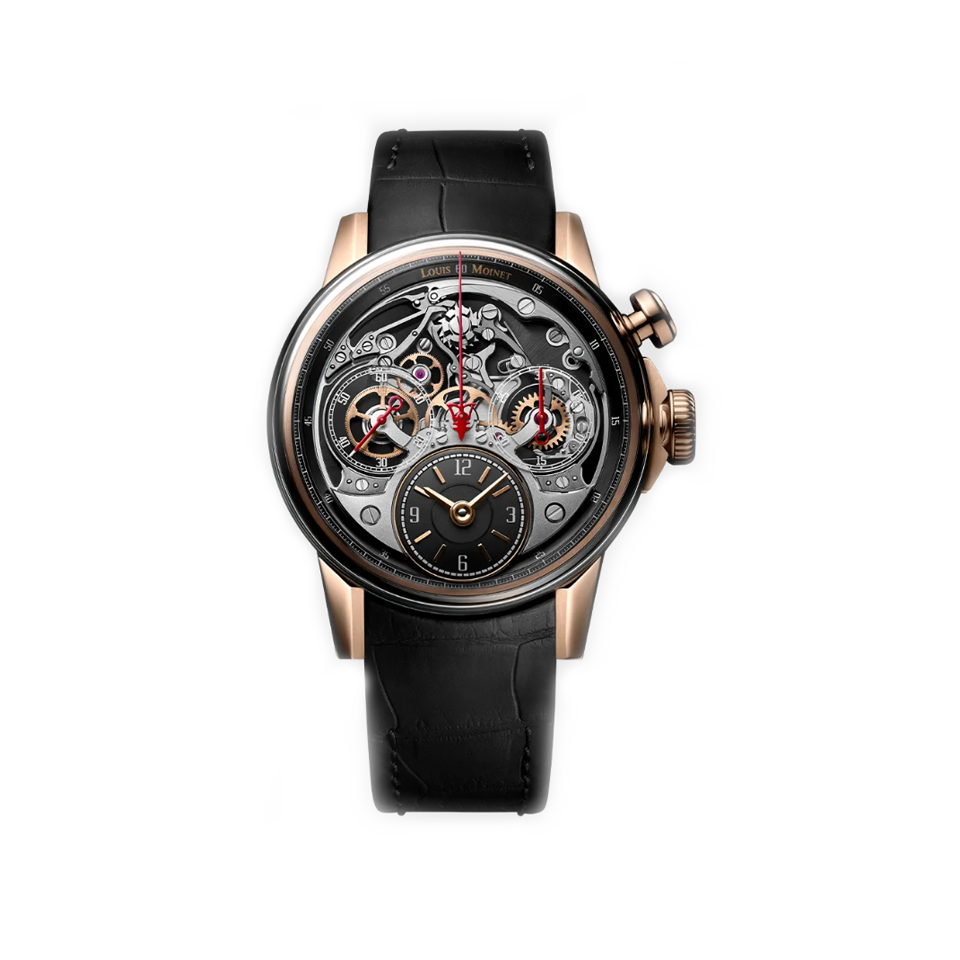 Louis Moinet Memoris Spirit 18K 5N Red Gold Skeleton 40.70mm