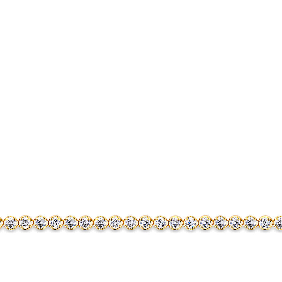 3.00 Carat Diamond Tennis Bracelet in 18ct Yellow Gold