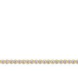 3.00 Carat Diamond Tennis Bracelet in 18ct Yellow Gold