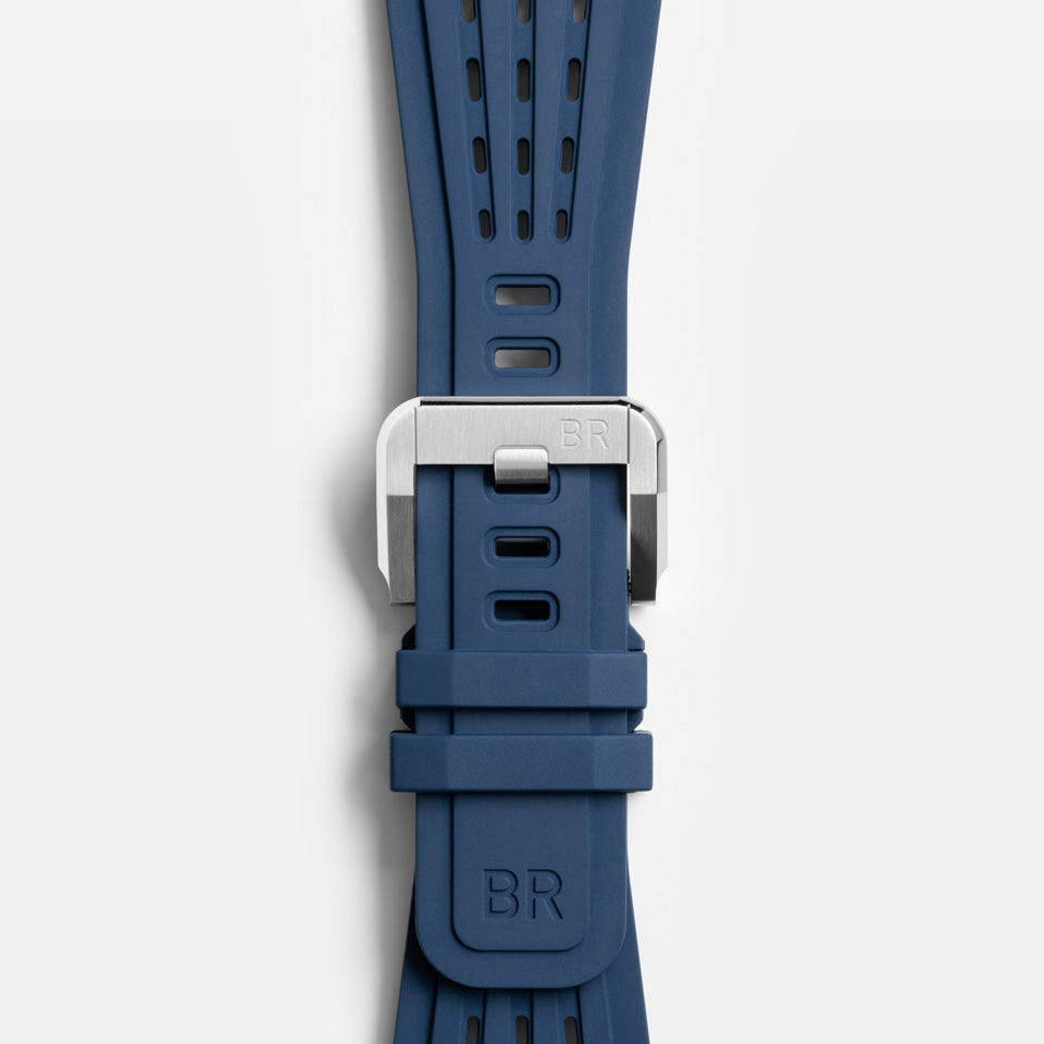 Bell & Ross BR-X3 Automatic Chronograph 41mm Watch BRX3R-BLU-ST/SRB