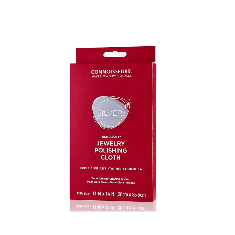 Connoisseurs UltraSoft® Silver Jewellery Polishing Cloth