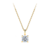 0.50 Carat Diamond Solitaire Pendant in 18ct Yellow Gold