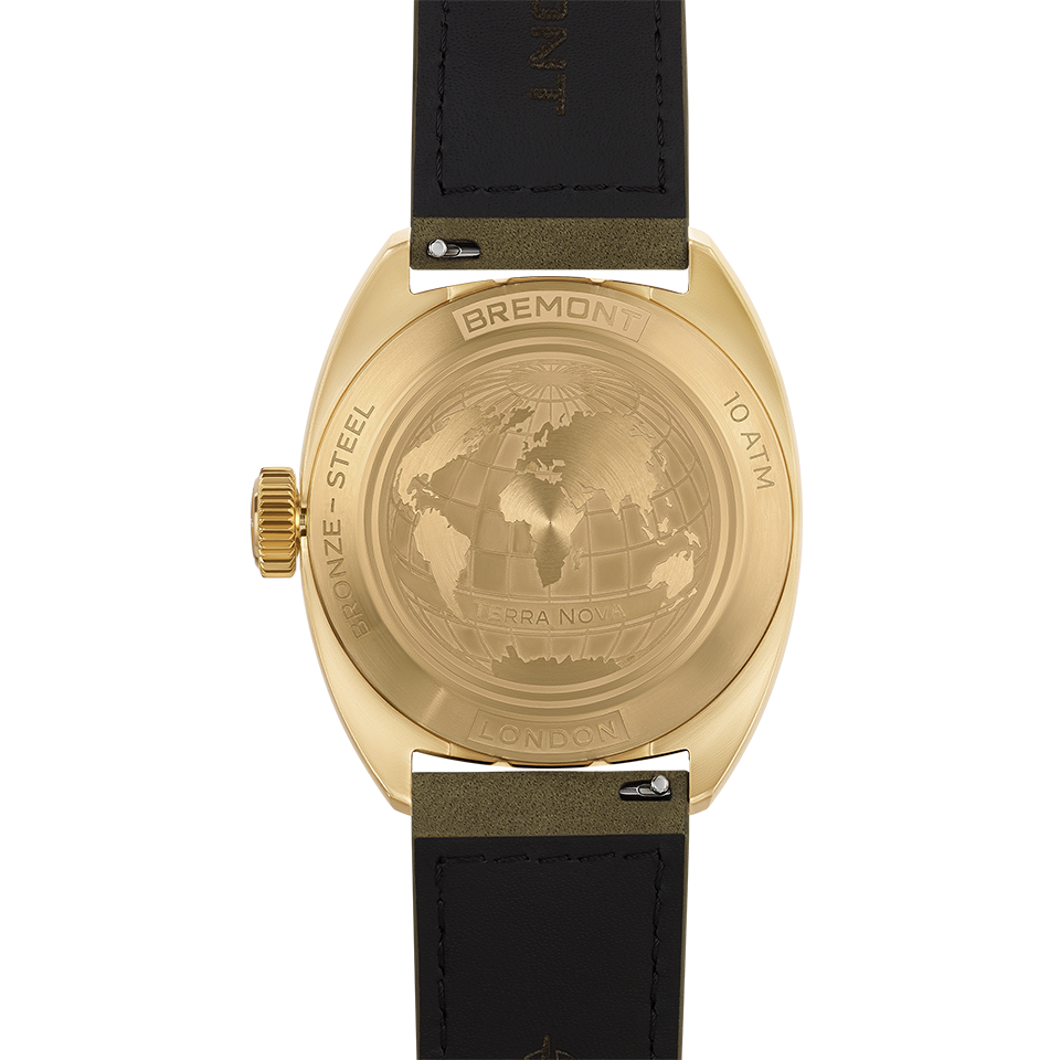 Bremont Terra Nova Automatic Bronze Cupro-Aluminium 40.50mm Watch TN40-DT-BZ-GN-L-S