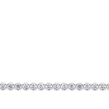 6.00 Carat Diamond Tennis Bracelet in 18ct White Gold