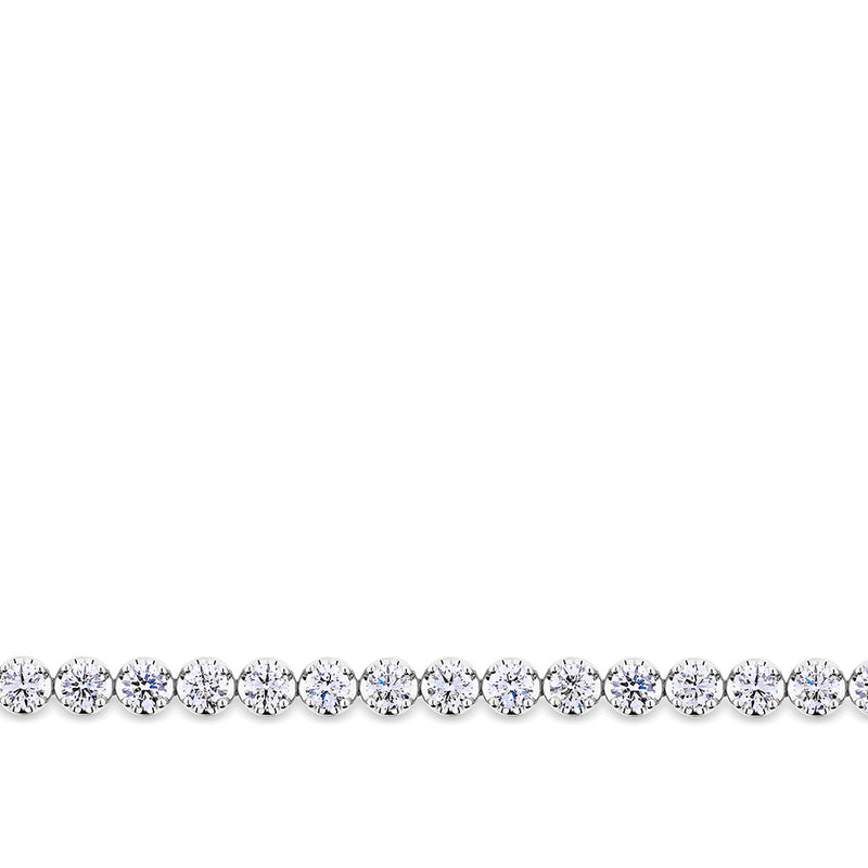 6.00 Carat Diamond Tennis Bracelet in 18ct White Gold