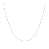 Cable Chain in 18ct White Gold