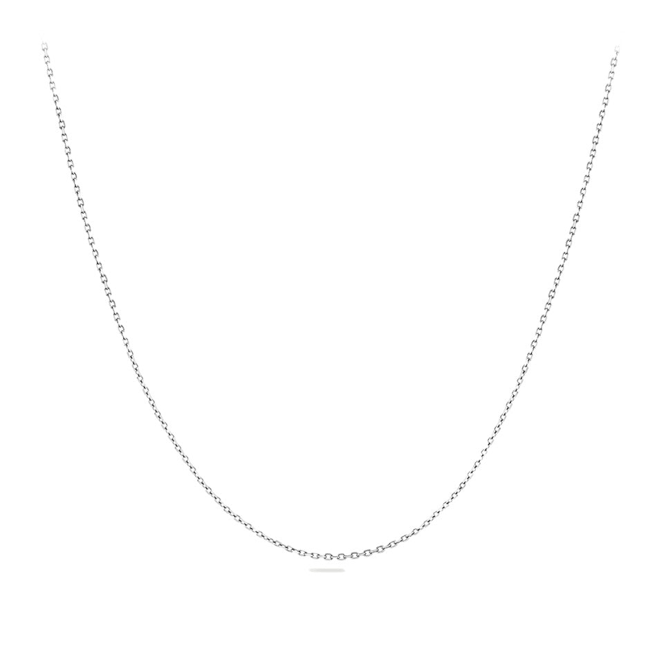 Cable Chain in 18ct White Gold