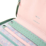 WOLF X LIBERTY Julia Interior Print Travel Jewellery Portfolio Sage Green
