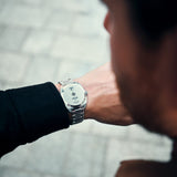 Bremont Terra Nova Automatic Jumping Hour 35mm Watch TN35-JH-SS-CC-B