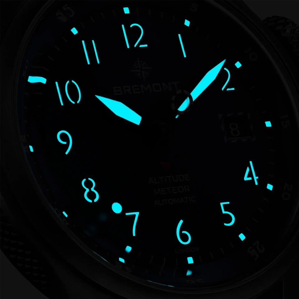 Bremont Altitude MB Meteor Automatic 42mm Watch ALT42-MT-TI-BLBL-B
