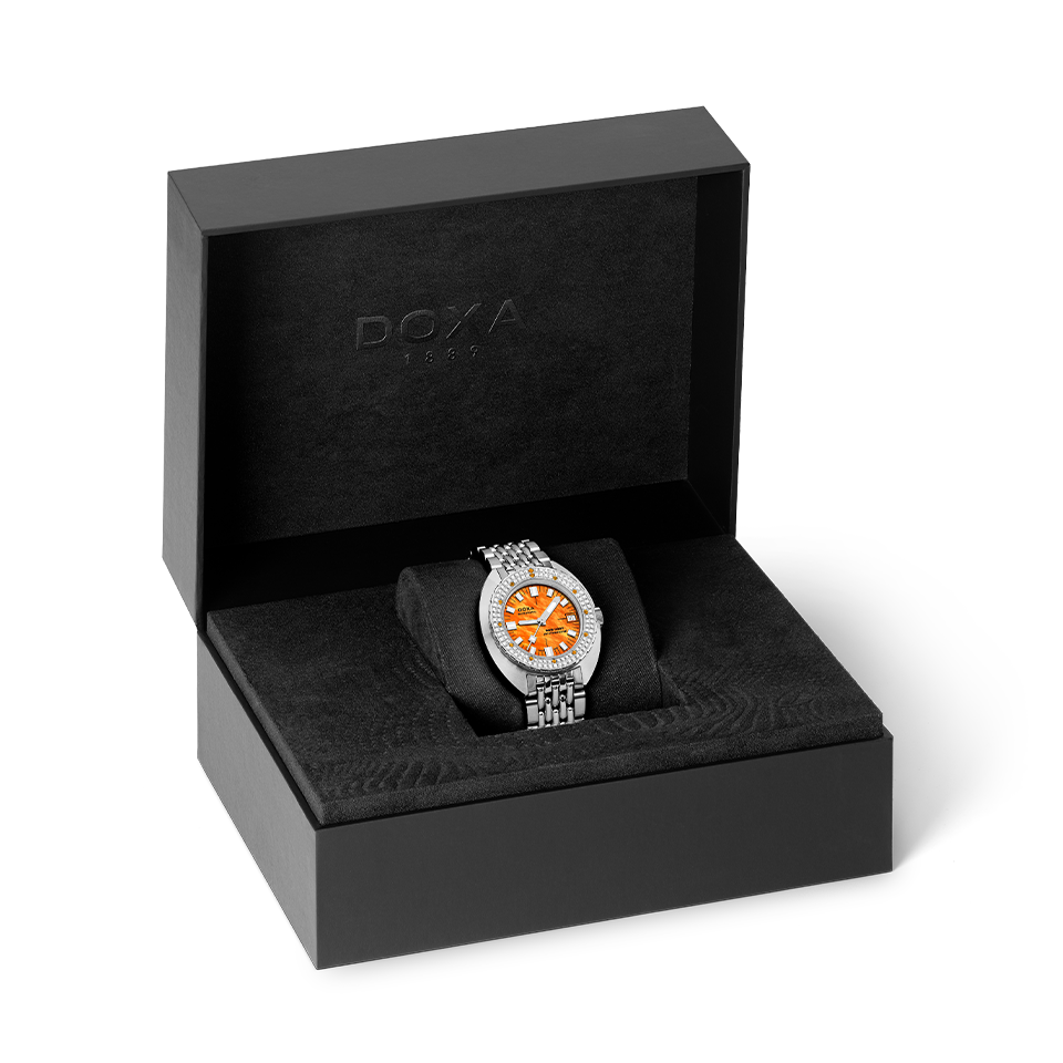 DOXA Sub 200T Diamonds Professional Watch 804.10D.351.10
