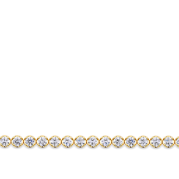 6.00 Carat Diamond Tennis Bracelet in 18ct Yellow Gold