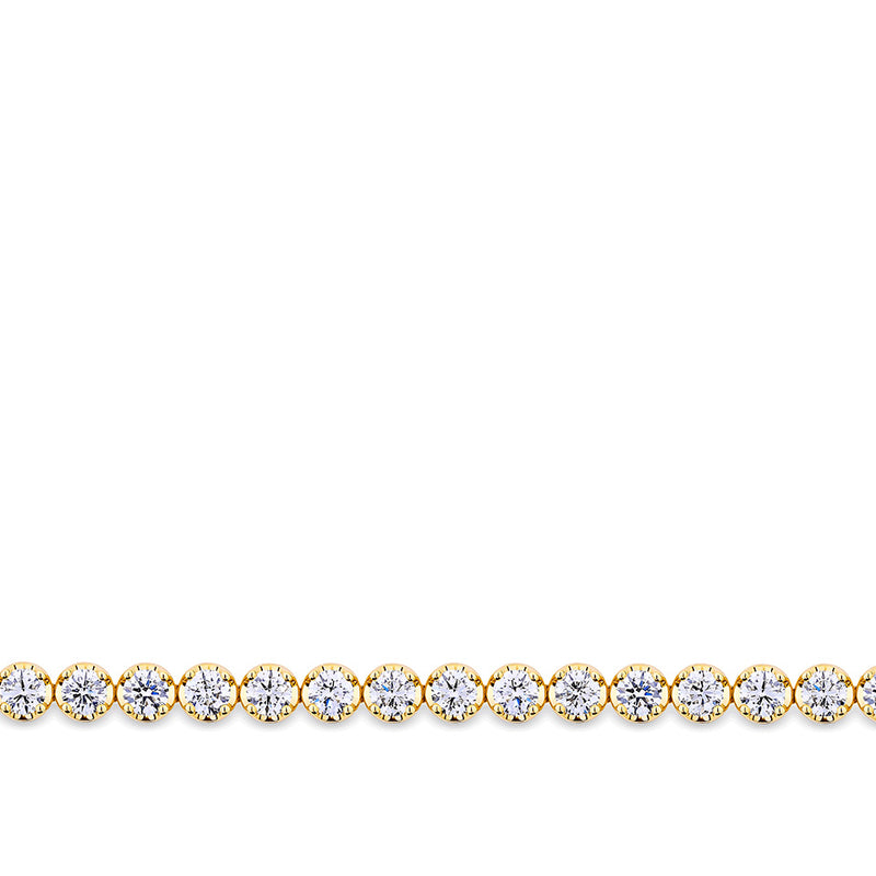 6.00 Carat Diamond Tennis Bracelet in 18ct Yellow Gold