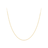 Diamond Cut Cable 45cm Chain in 18ct Yellow Gold