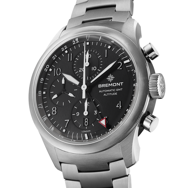Bremont Altitude Automatic Chronograph Black Stainless Steel 42MM