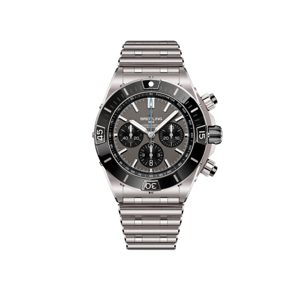 Breitling Super Chronomat Automatic Chronograph 44mm Watch EB0136251M1E1