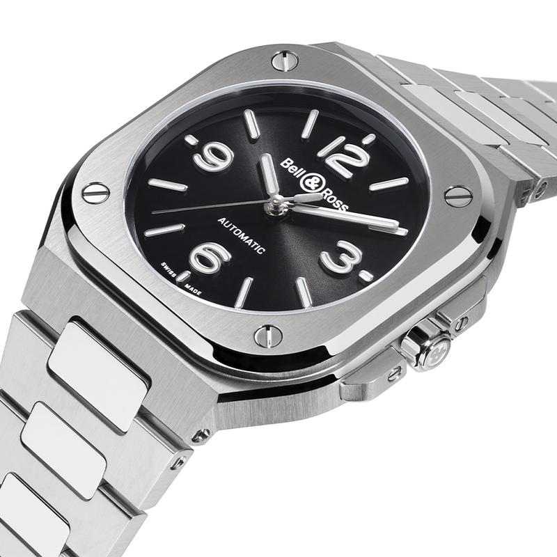 Bell & Ross BR-05 Automatic Unisex 36mm Watch BR05A-S-BL-ST/SST