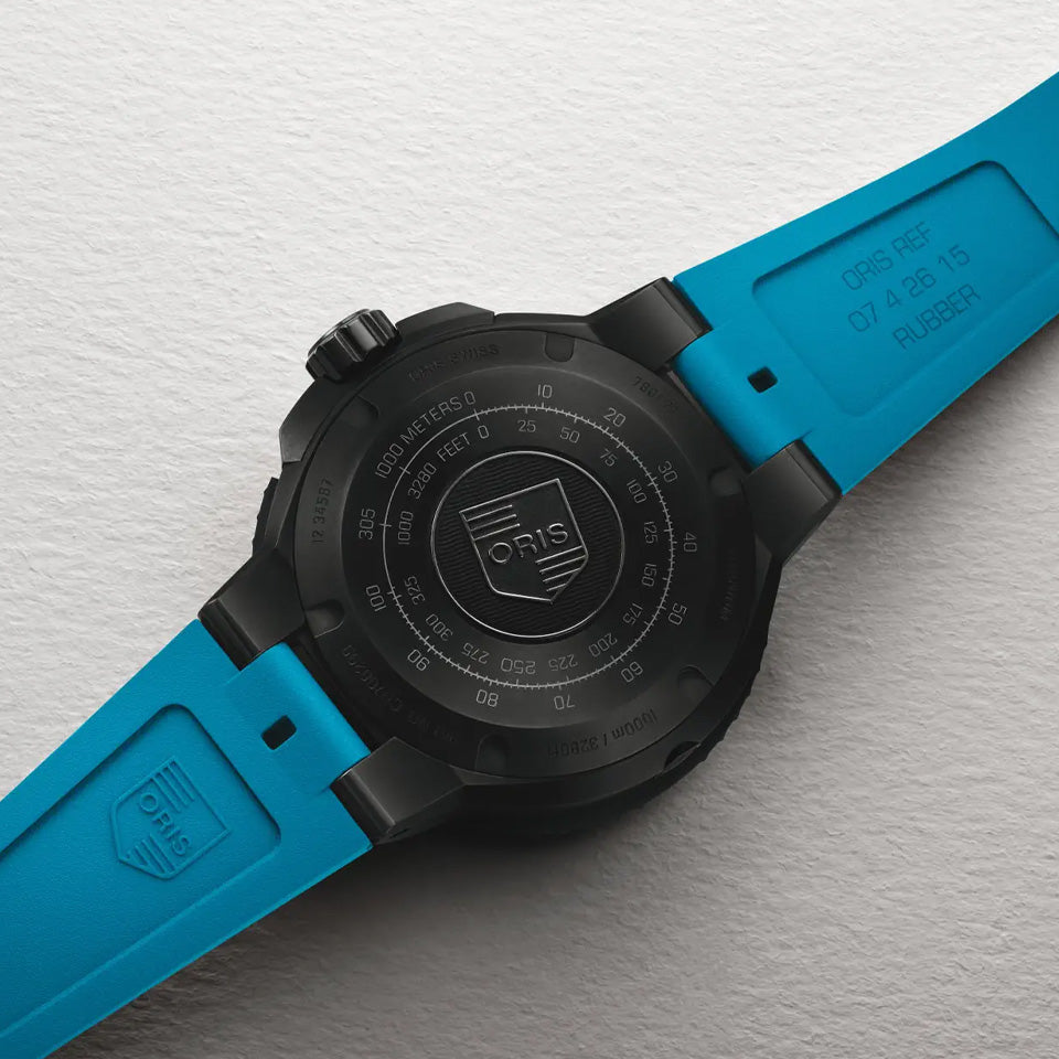 Oris Aquis Automatic Men's 49.50mm Watch 733 7801 7255-SET