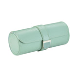 WOLF X LIBERTY Julia Interior Print Triple Watch Roll Sage Green