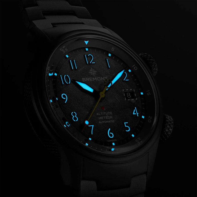 Bremont Altitude MB Meteor Stealth Grey Automatic 42mm Watch ALT42-MT-GRTI-GR-B