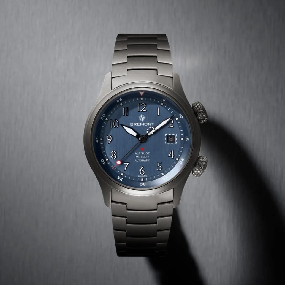 Bremont Altitude MB Meteor Automatic 42mm Watch ALT42-MT-TI-BLBL-B