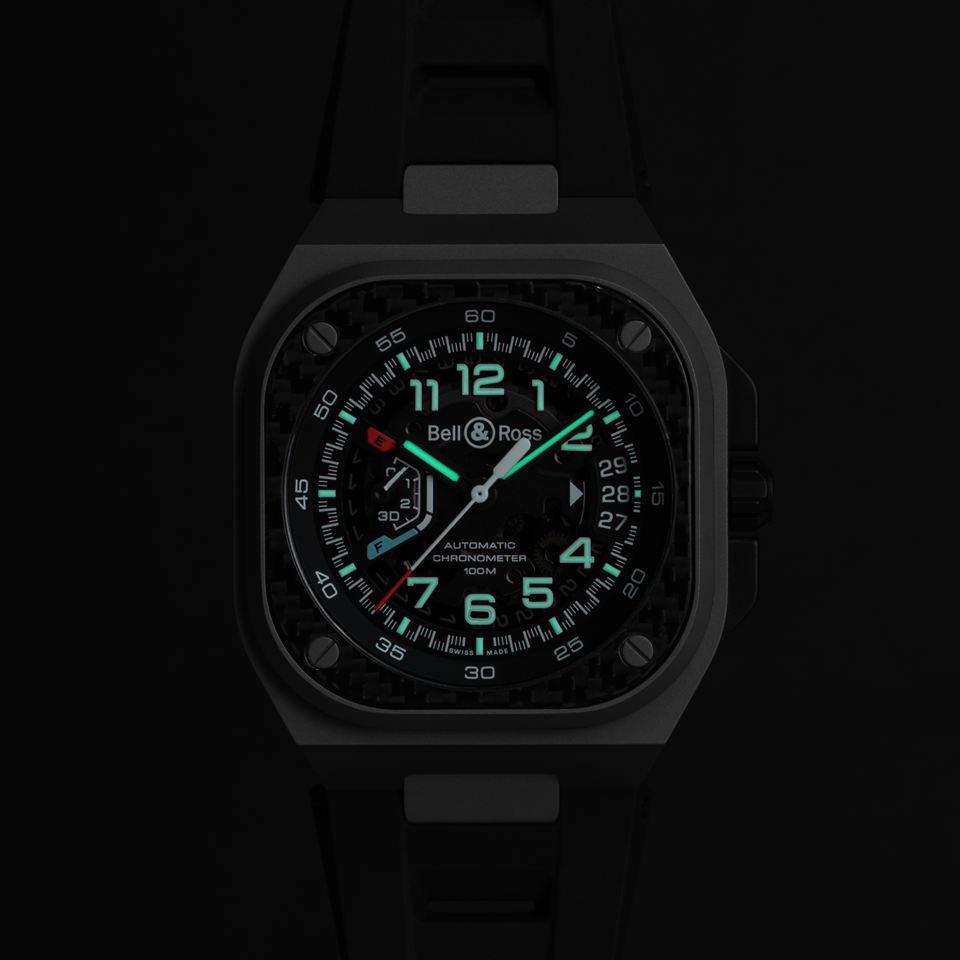 Bell & Ross BR-X5 Racing Automatic 41mm Watch BRX5R-RAC-TI/SRB