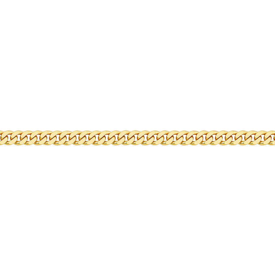 Curb Link Chain in 18ct Yellow Gold