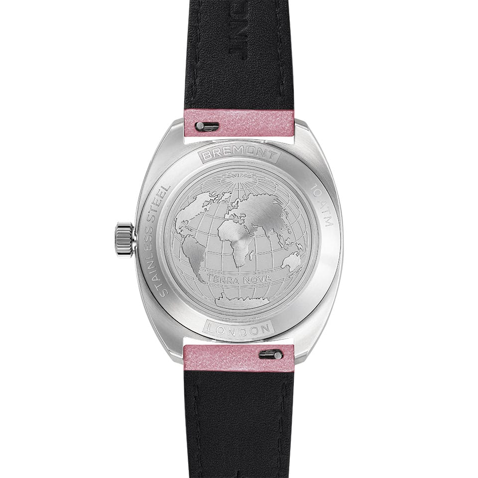 Bremont Terra Nova Automatic Jumping Hour 35mm Watch TN35-JH-FS-PK-L-S