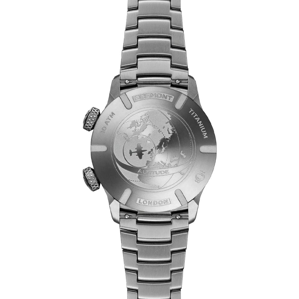 Bremont Altitude MB Meteor Automatic GMT 42mm Watch ALT42-MT-W-TI-BL-B