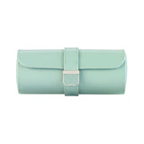WOLF X LIBERTY Julia Interior Print Triple Watch Roll Sage Green