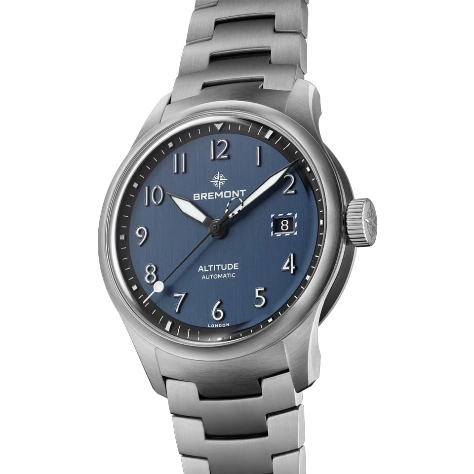 Bremont Altitude Automatic 39mm Watch ALT39-DT-SS-BL-B
