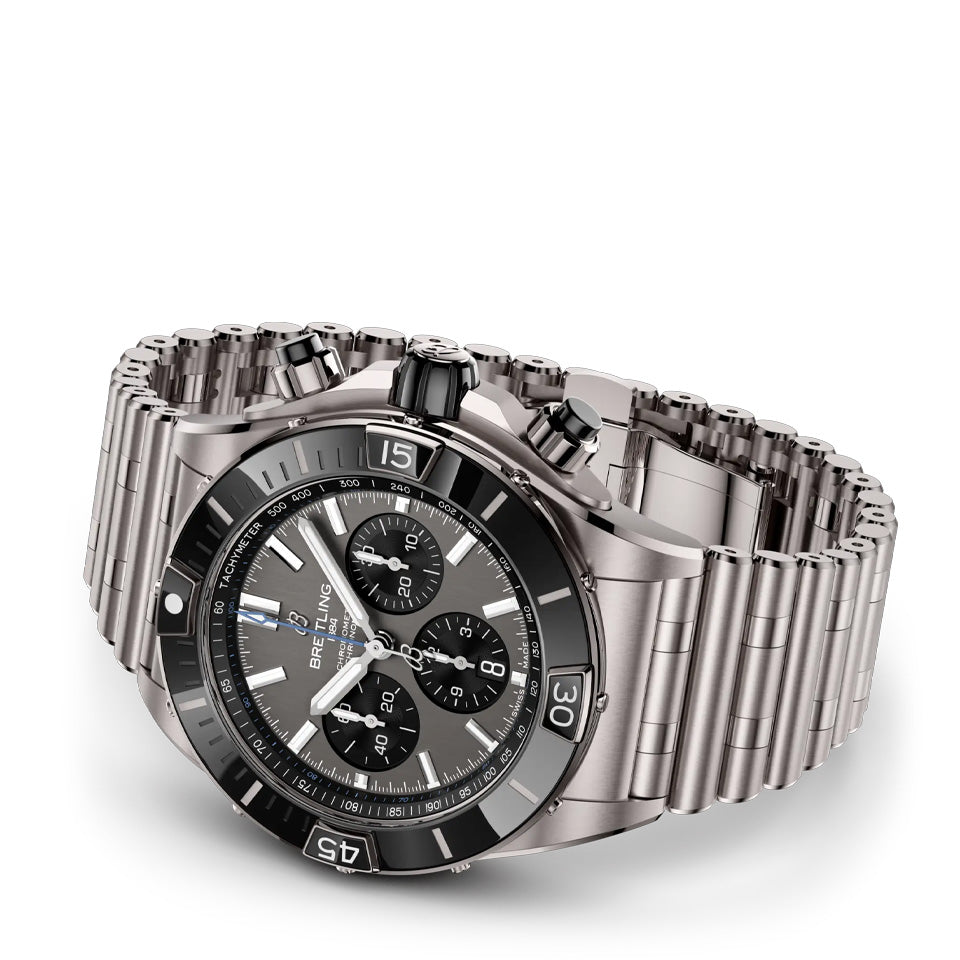 Breitling Super Chronomat Automatic Chronograph 44mm Watch EB0136251M1E1