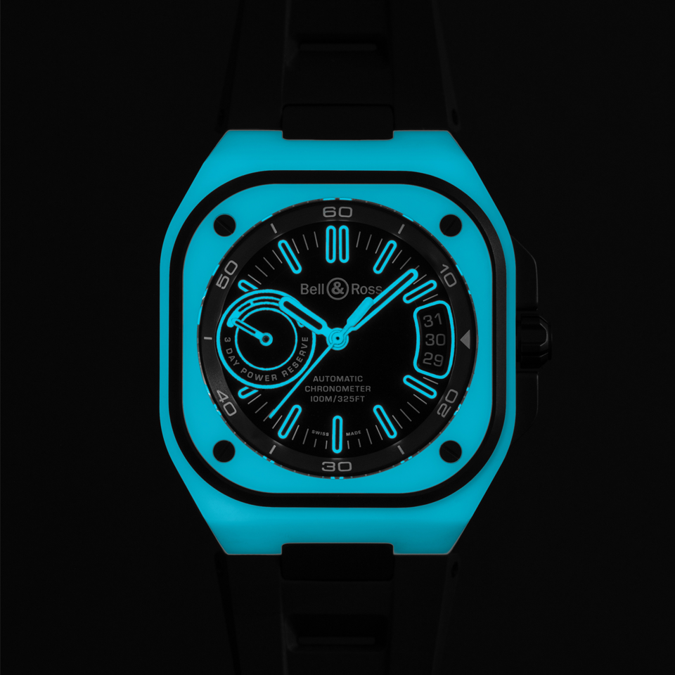 Bell & Ross BR-X5 Automatic 41mm Watch BRX5R-BLUM-TC/SRB