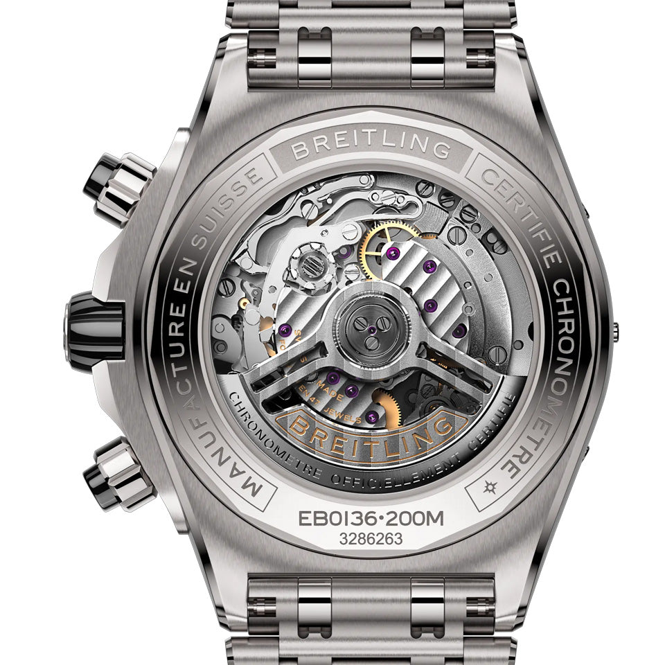 Breitling Super Chronomat Automatic Chronograph 44mm Watch EB0136251M1E1