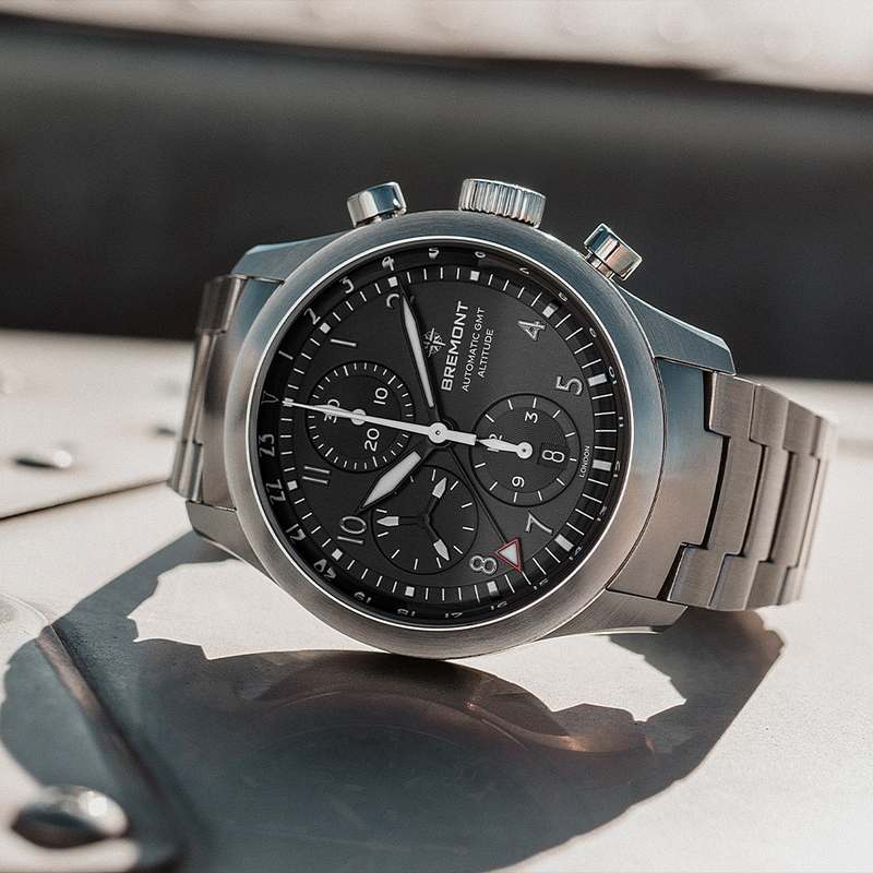 Bremont Altitude Automatic Chronograph Black Stainless Steel 42MM
