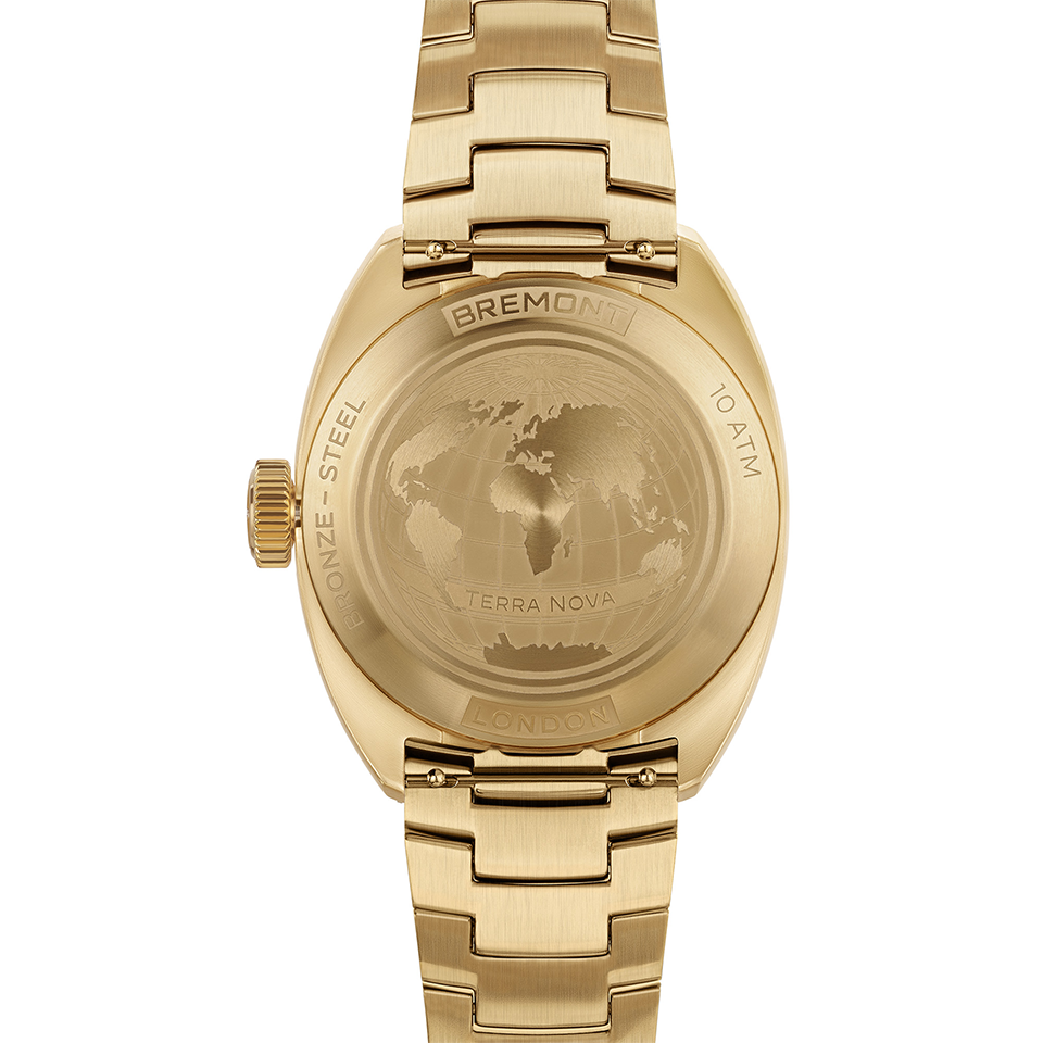 Bremont Limited Terra Nova Automatic Bronze Cupro-Aluminium 40.50mm Watch TN40-PWR-BZ-BR-B