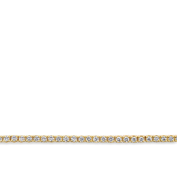 1.00 Carat Diamond Tennis Bracelet in 18ct Yellow Gold