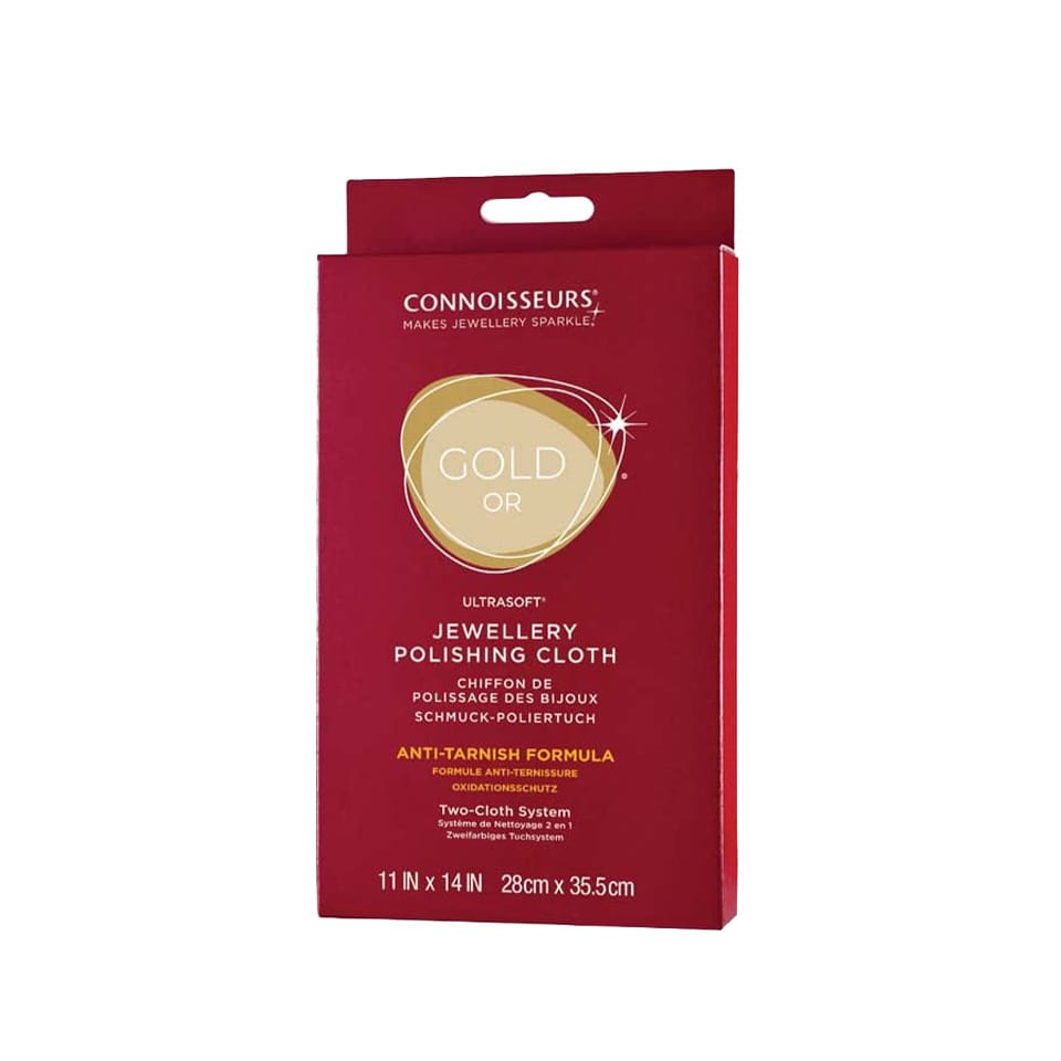 Connoisseurs UltraSoft® Gold Jewellery Polishing Cloth