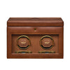 WOLF Brogue Double Watch Winder With Storage