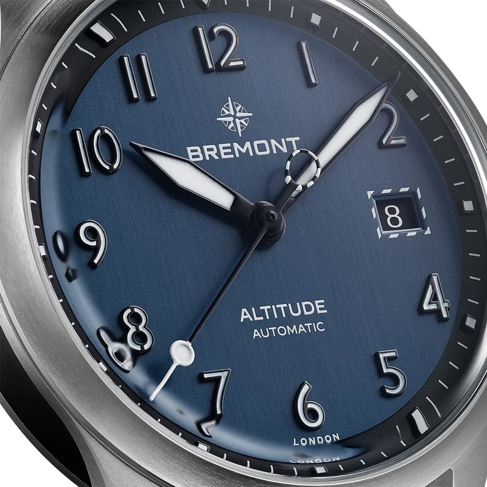 Bremont Altitude Automatic 39mm Watch ALT39-DT-SS-BL-B