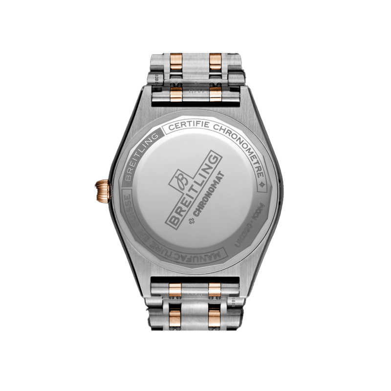 Breitling Chronomat Automatic Mother of Pearl Diamond Stainless Steel Hardy Brothers Jewellers