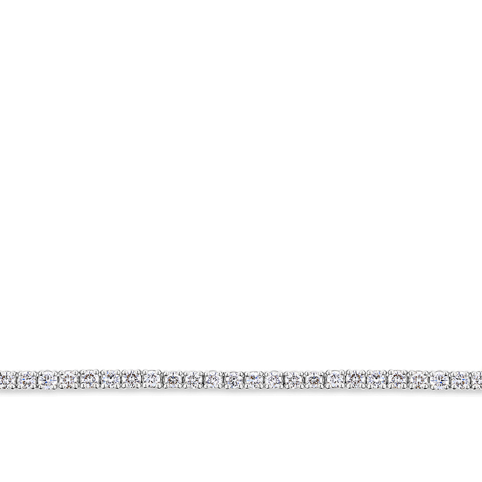 2.00 Carat Diamond Tennis Bracelet in 18ct White Gold